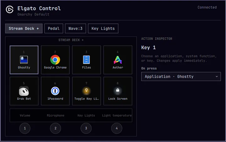 Elgato Control preview