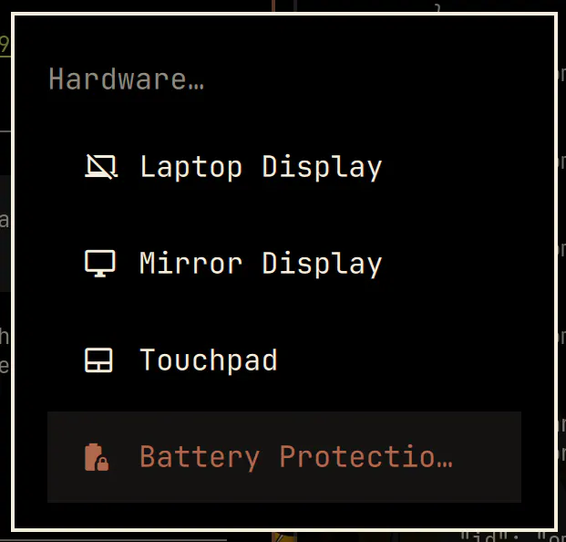 Battery Protection preview