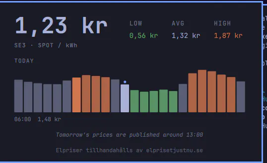 Elpris preview