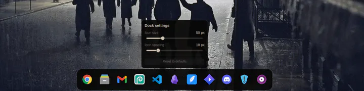 Stealth Dock preview