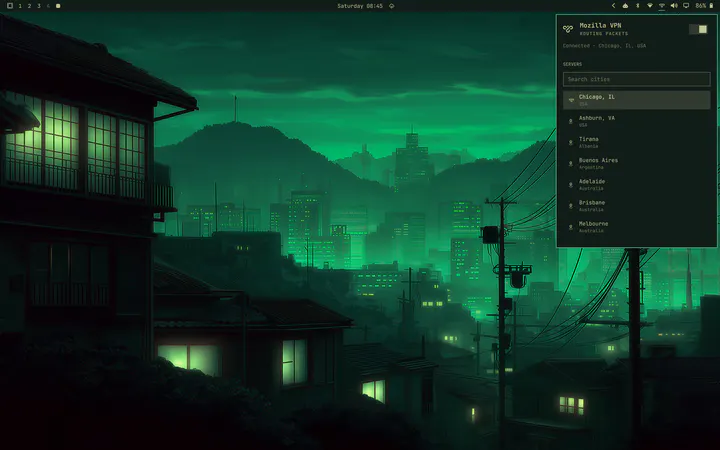Mozilla VPN preview