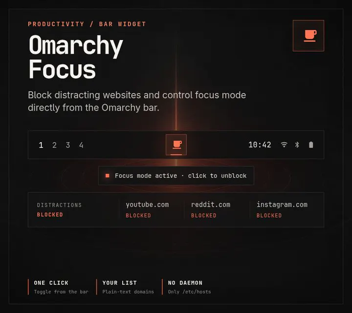 Omarchy Focus preview