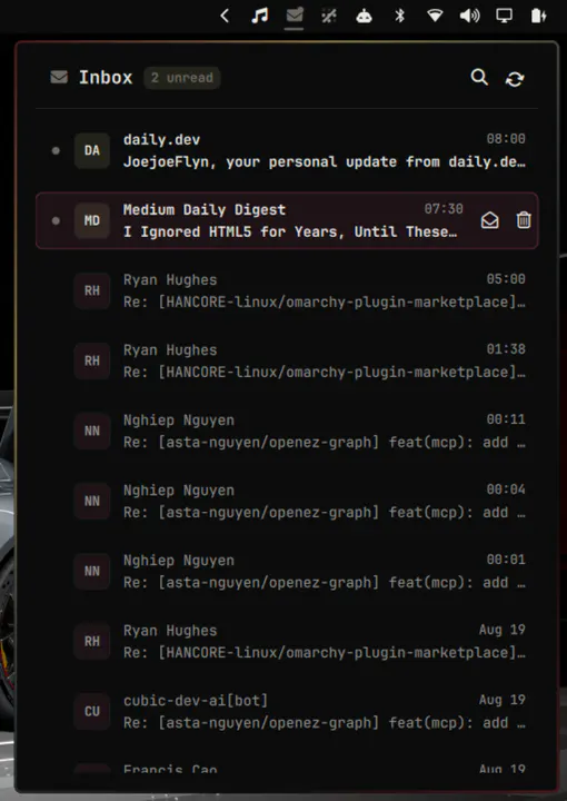 Omarmail preview