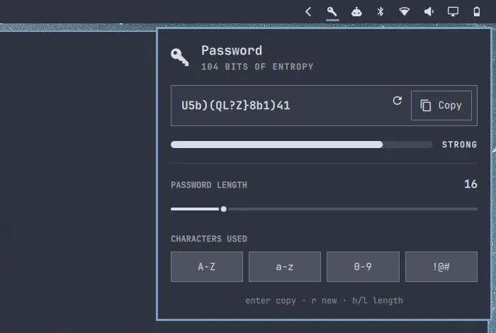 Password Generator preview