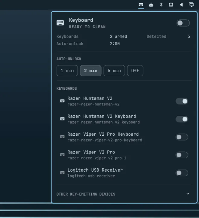 Keyboard Cleaner preview