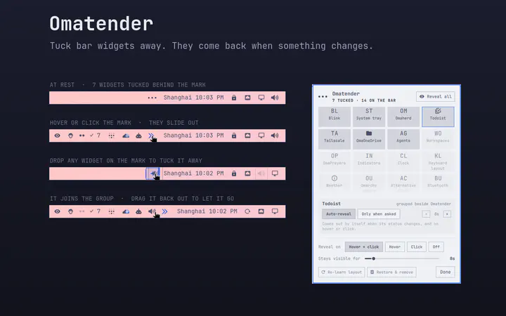 Omatender preview