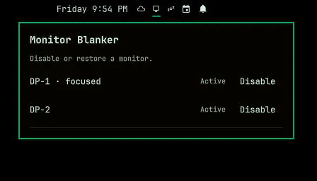 Monitor Blanker preview