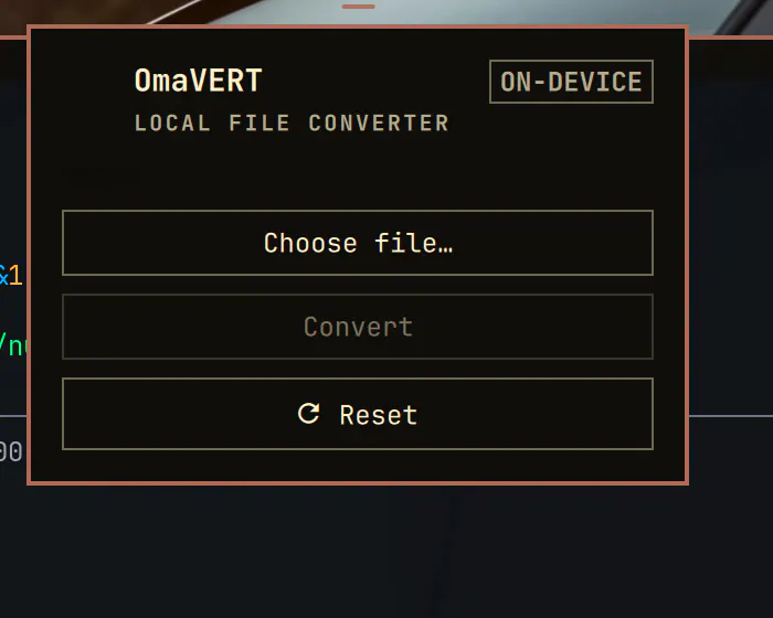 OmaVERT preview