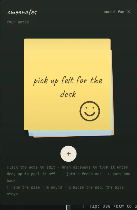 OMEENOTES preview