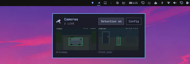 Cameras preview