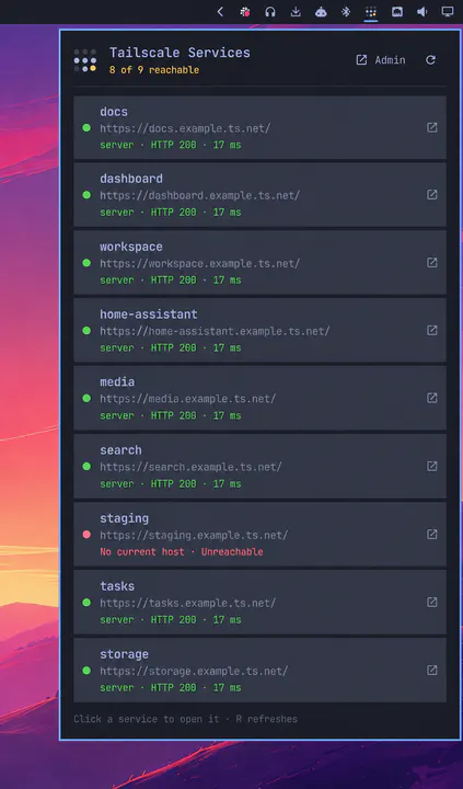 Tailscale Services preview