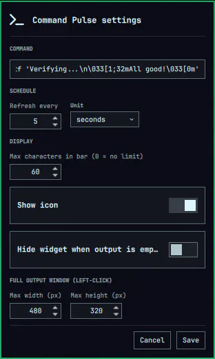 Command Pulse preview