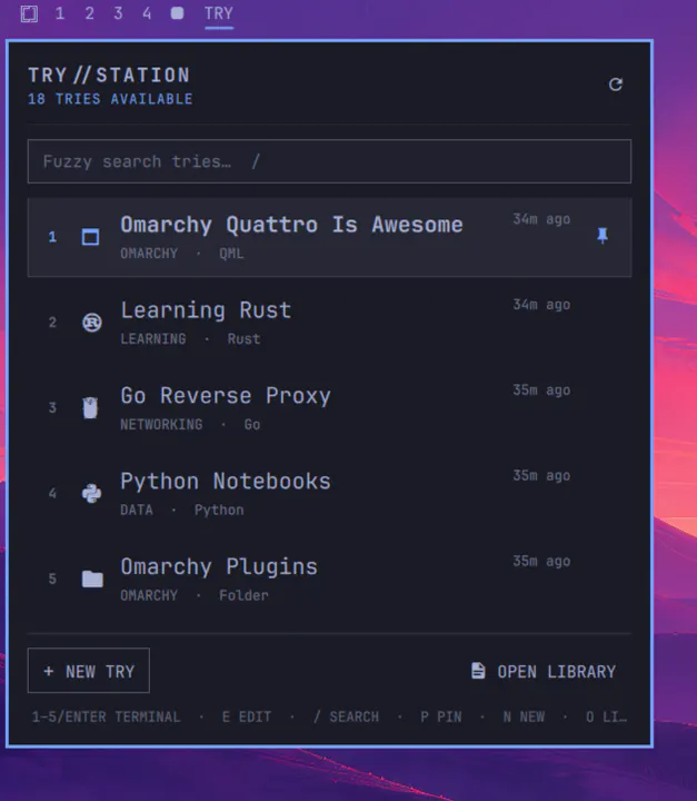 TryStation preview