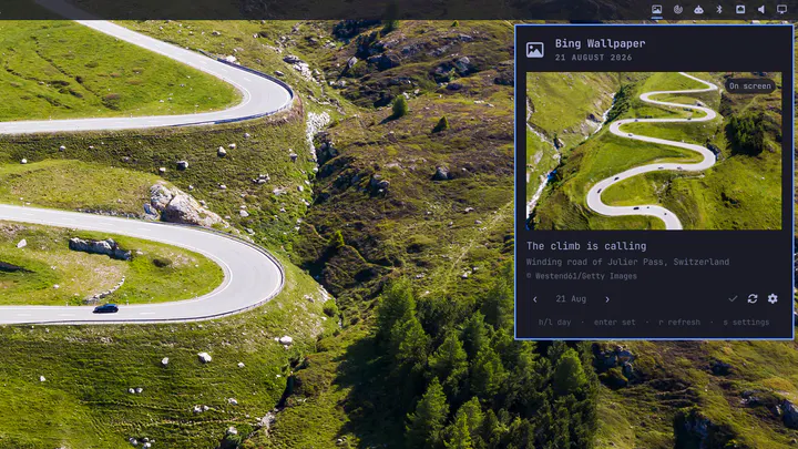 Bing Wallpaper preview