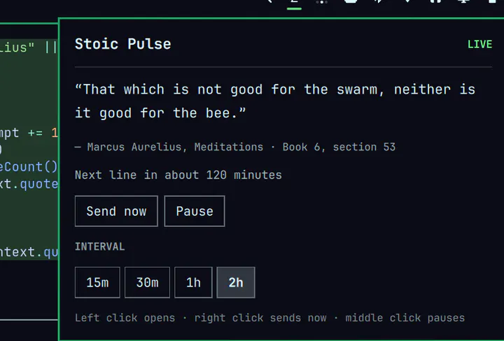 Stoic Pulse preview