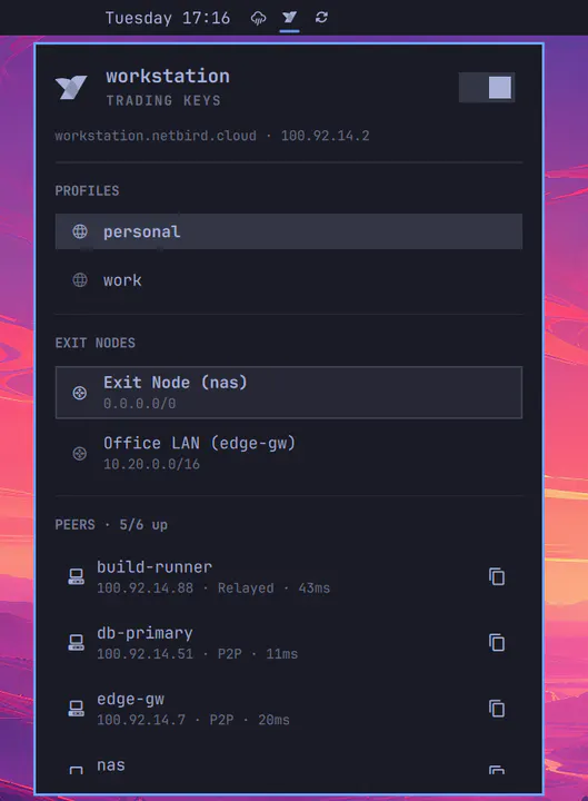 NetBird preview