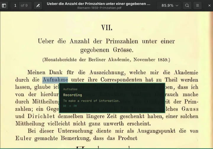 Lexicon preview