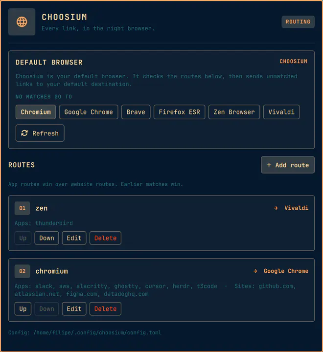 Choosium preview