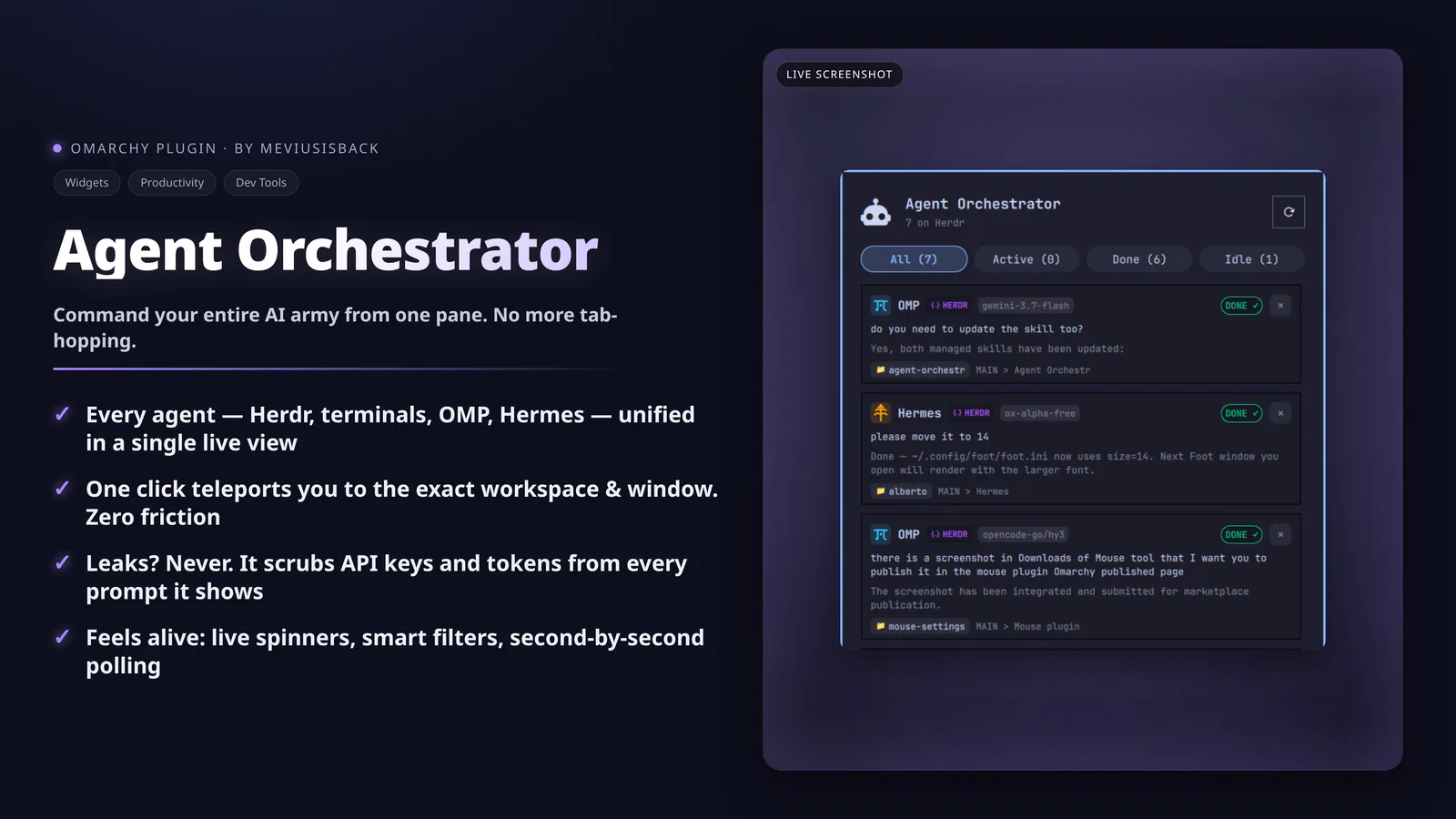 Agent Orchestrator screenshot