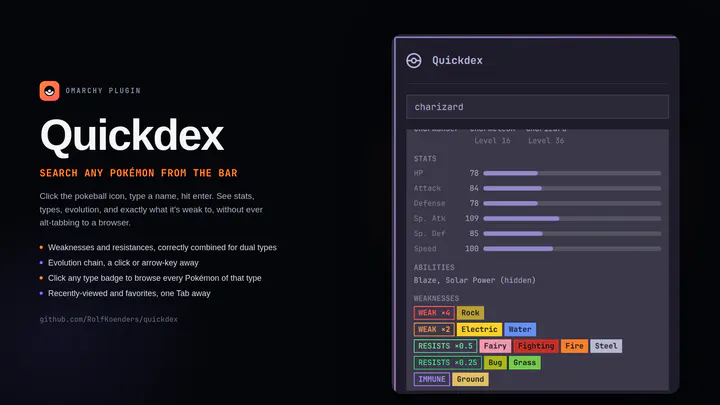 Quickdex preview