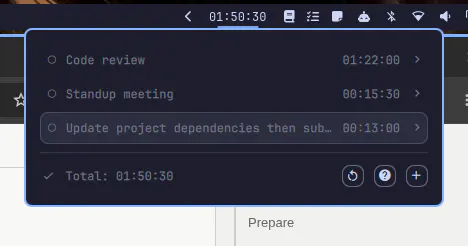 TimeTracker preview