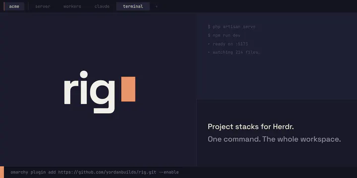 Rig preview