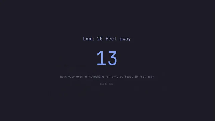 Rest Reminder preview