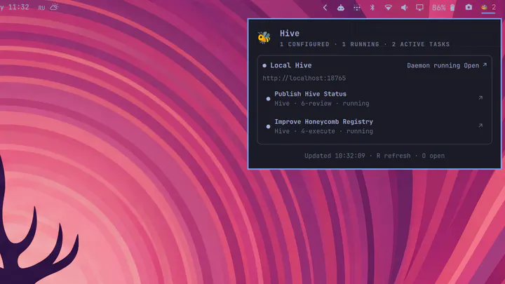 Hive Status preview