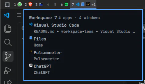 Workspace Lens preview