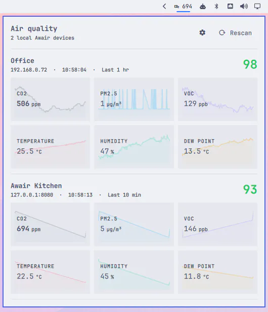 Awair Local Air Quality preview