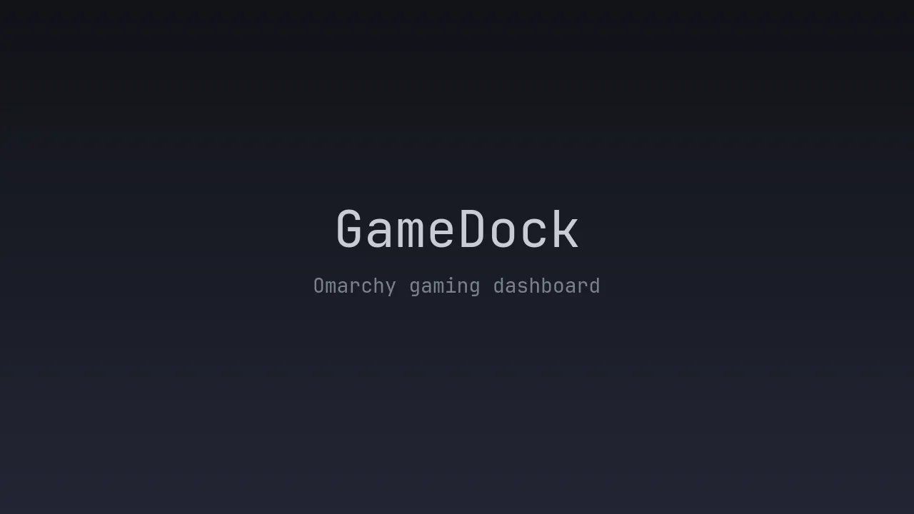 GameDock screenshot