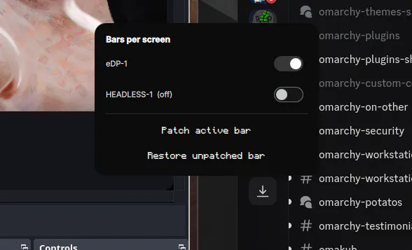 Bartoggle preview