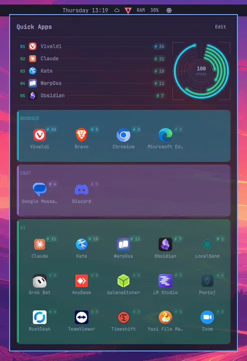 Quick Apps preview