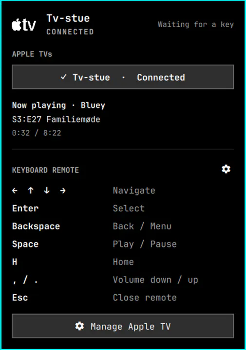 Apple TV Remote preview