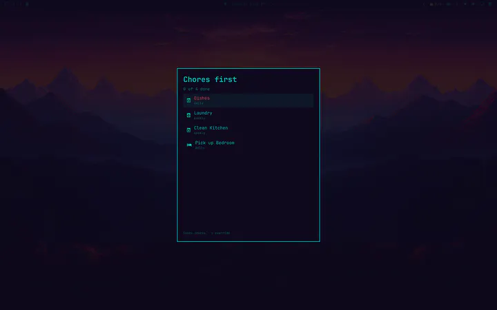 Chore Timer preview