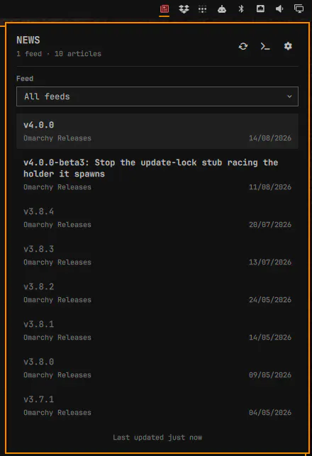 RSS Headlines preview