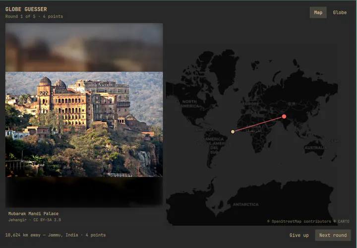 Globe Guesser preview