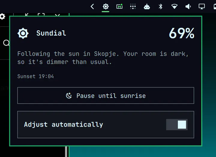 Sundial preview
