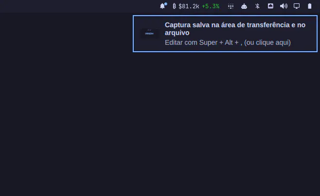 Notificações preview