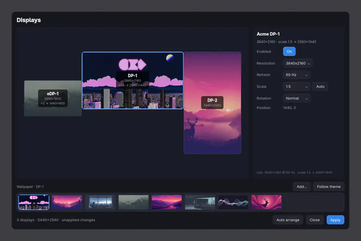 Displaywright preview