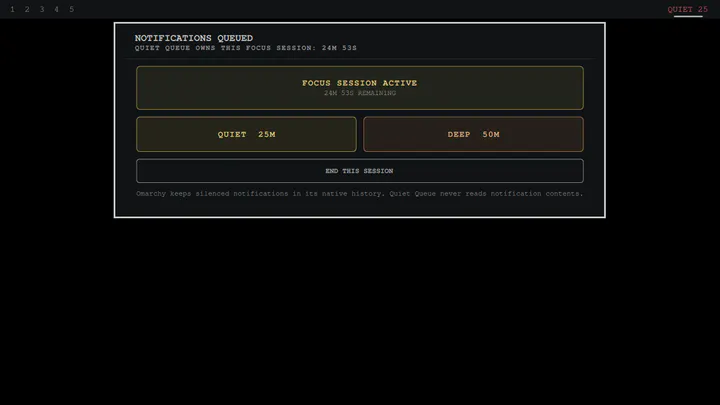 Quiet Queue preview