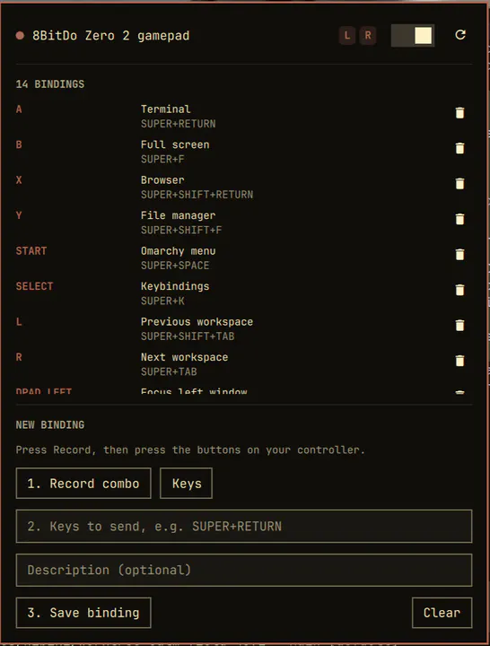 Controller Control preview