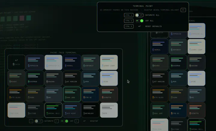 Terminal Paint preview