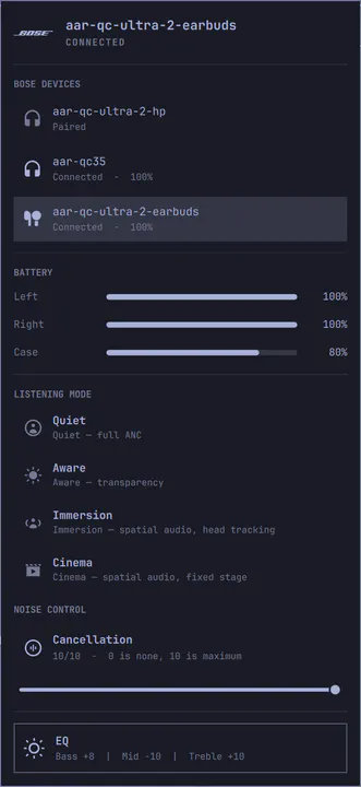 Bose preview