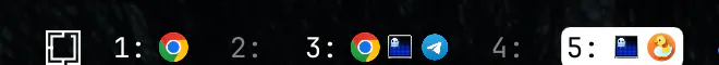 Workspaces with Window Icons preview