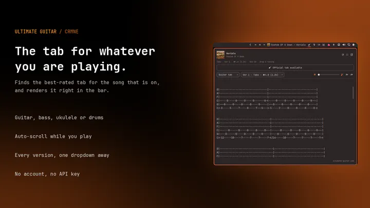 Ultimate Guitar Tabs preview