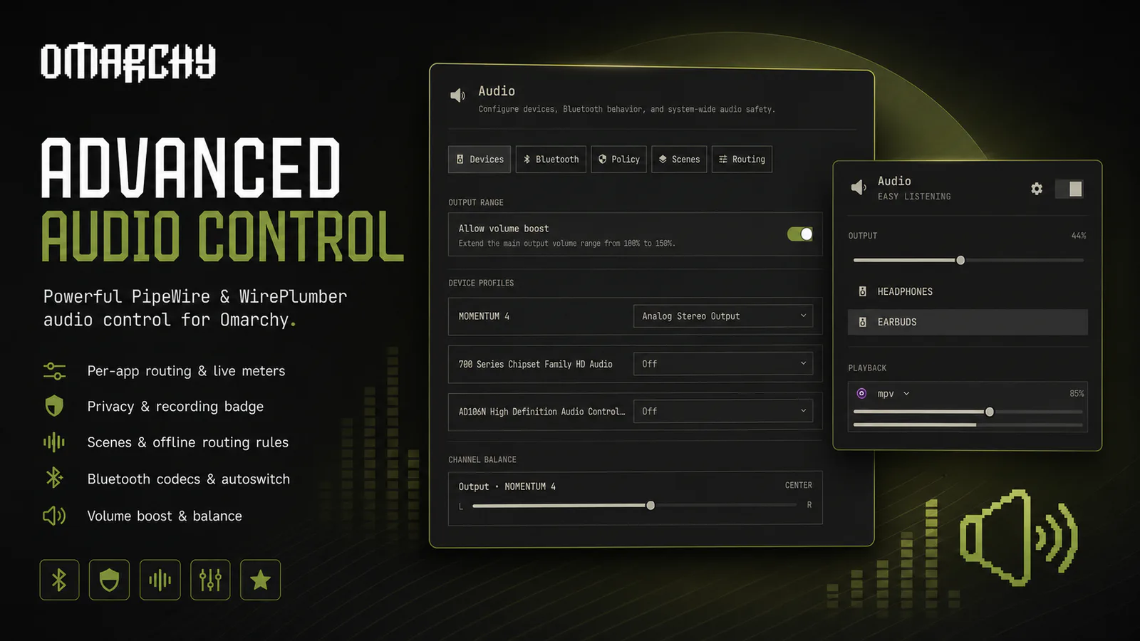 Advanced Audio Control screenshot