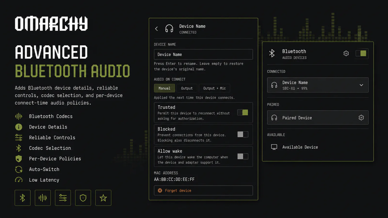 Advanced Bluetooth Audio screenshot