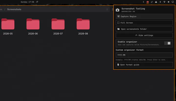 Screenshot Tooling preview