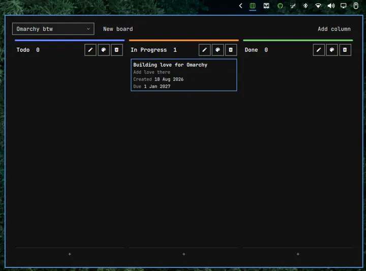 Easy Kanban preview